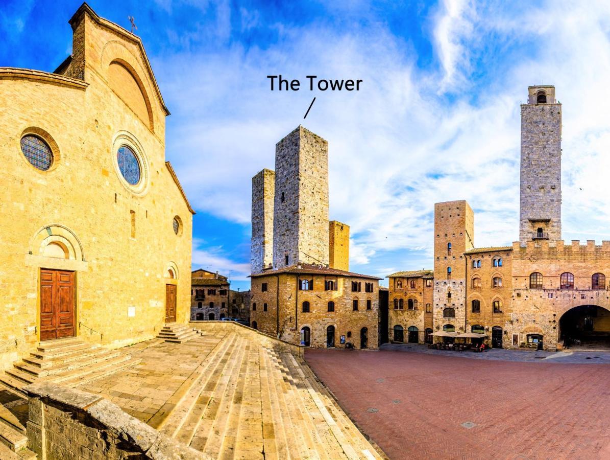 Torre Salvucci Maggiore Medieval Tower Experience San Gimignano Bagian luar foto